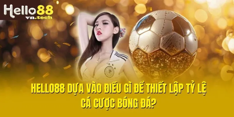 Hello88 dựa vào điều gì để thiết lập tỷ lệ cá cược bóng đá?
